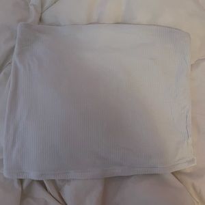 white american eagle crop top